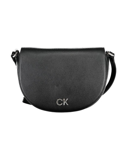 Calvin Klein Nero Poliuretano Women Shoulder Bag