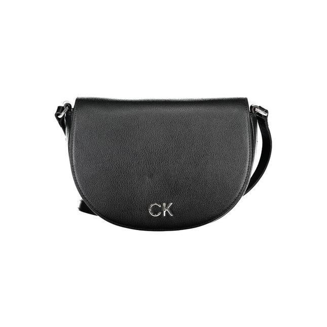 Calvin Klein Nero Poliuretano Women Shoulder Bag
