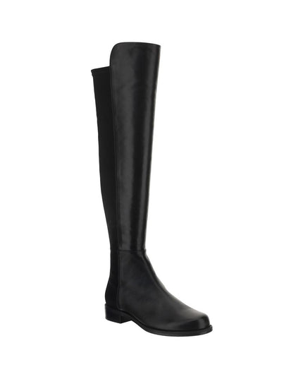 Stuart Weitzman Black Rubber Over The Knee