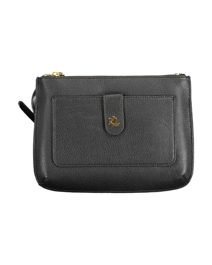 Ralph Lauren Black Leather Handbag