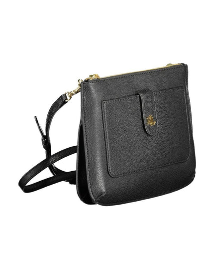 Ralph Lauren Black Leather Handbag