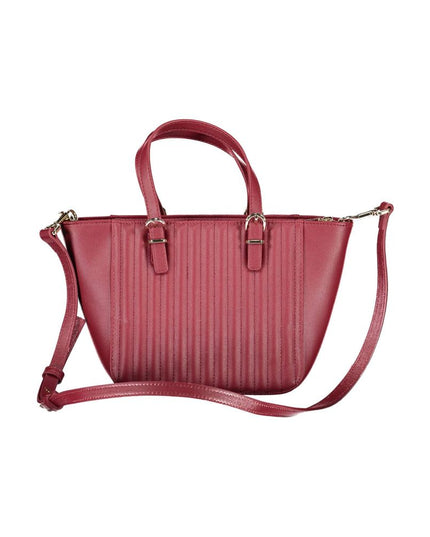 Tommy Hilfiger Red Polyurethane Women Handbag