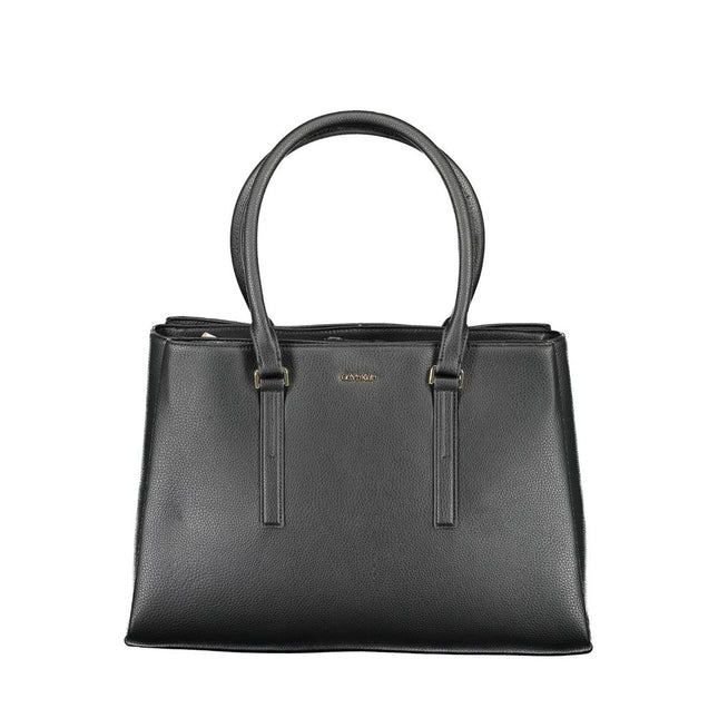Calvin Klein Black Polyester Handbag