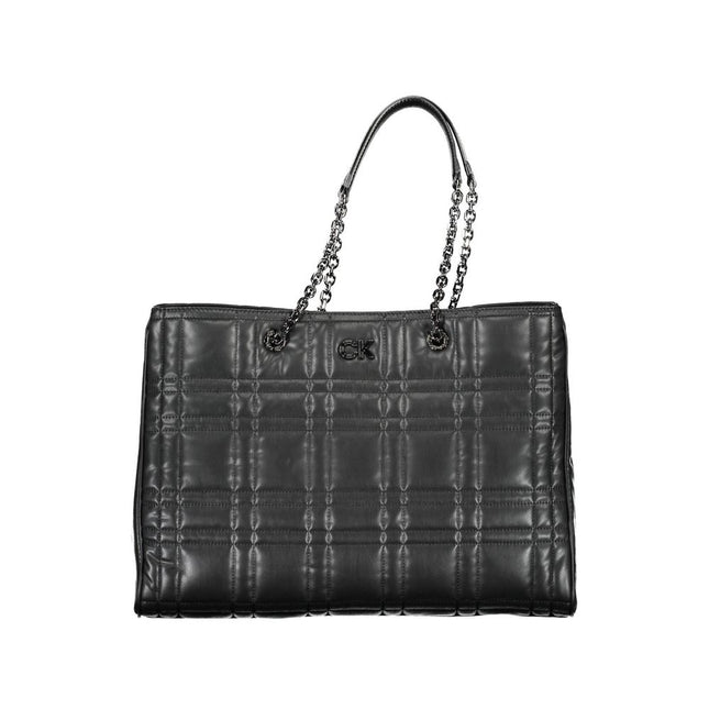 Calvin Klein Black Polyester Handbag