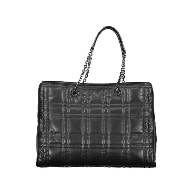 Calvin Klein Black Polyester Handbag