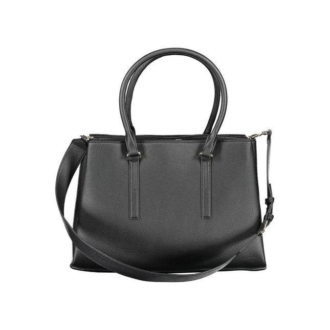 Calvin Klein Black Polyester Handbag