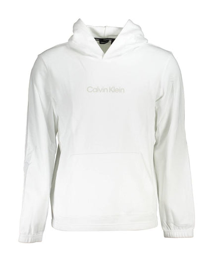 Calvin Klein White Cotton Men Sweater