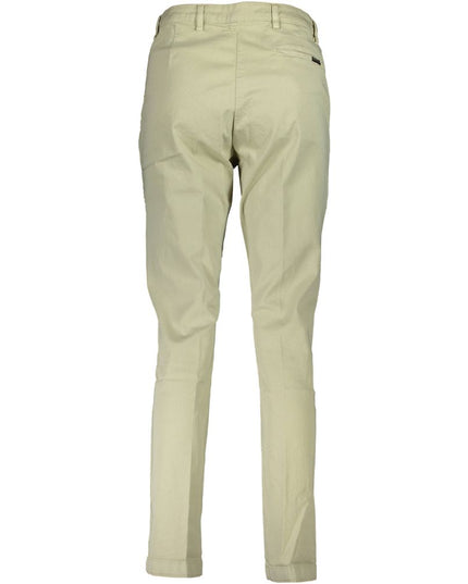 North Sails Gray Cotton Polo Shirt