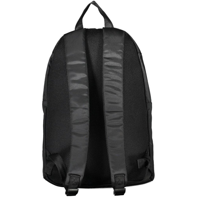 Tommy Hilfiger Black Polyester Backpack