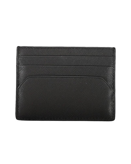 Tommy Hilfiger Black Leather Men Wallet