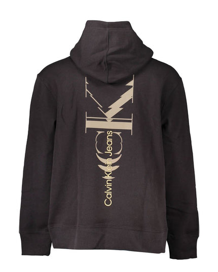 Calvin Klein Black Cotton Men Sweater