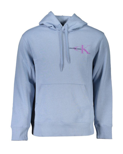 Calvin Klein Blue Cotton Men Sweater