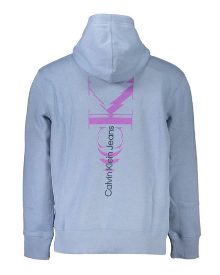 Calvin Klein Blue Cotton Men Sweater
