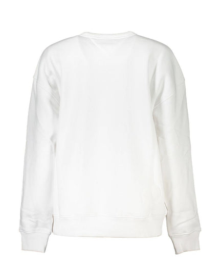 Tommy Hilfiger White Cotton Sweatshirt