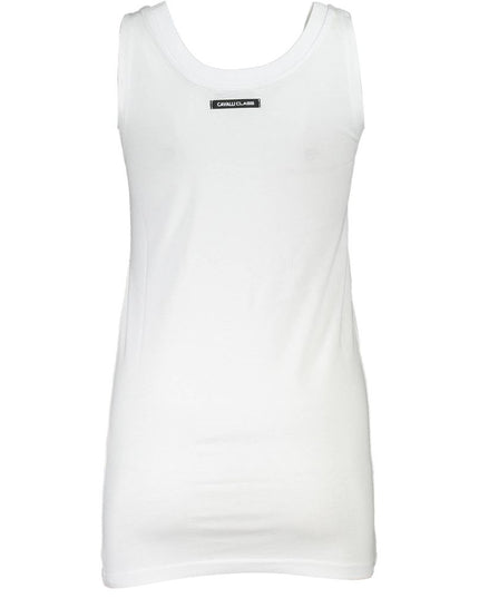 Cavalli Class White Cotton Women Top