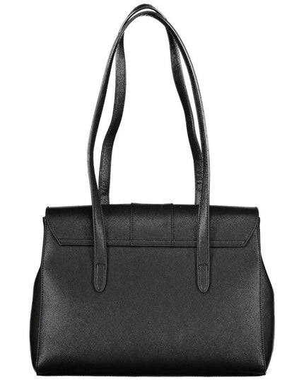 Mario Valentino Black Polyethylene Handbag