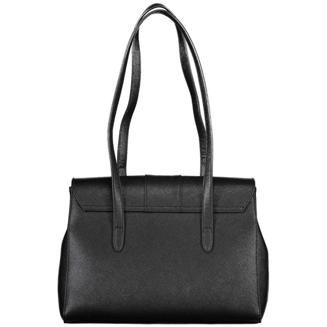 Mario Valentino Black Polyethylene Handbag