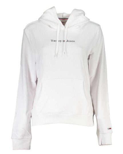 Tommy Hilfiger White Cotton Women Sweater