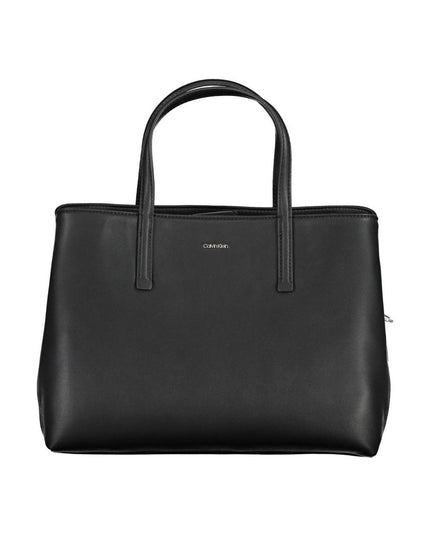 Calvin Klein Black Polyurethane Women Handbag