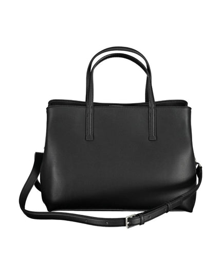Calvin Klein Black Polyurethane Women Handbag