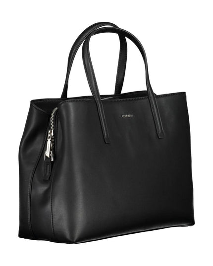 Calvin Klein Black Polyurethane Women Handbag