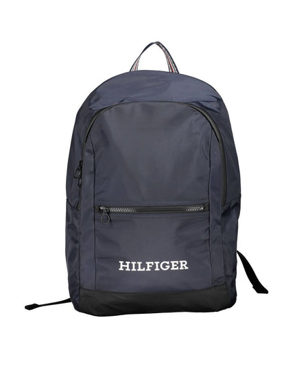 Tommy Hilfiger Blue Polyester Backpack