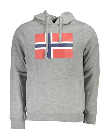 Norway 1963 Gray Cotton Men Sweater