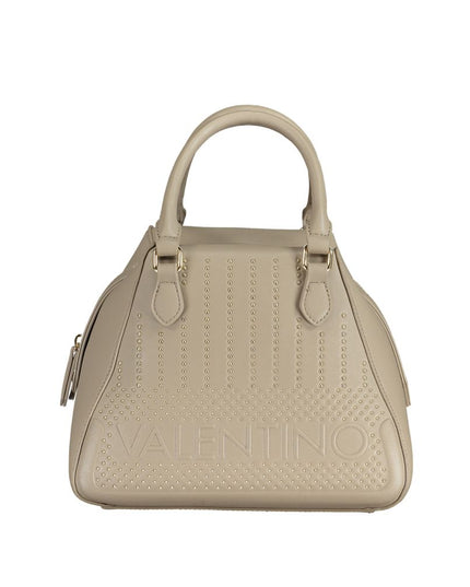 Mario Valentino Beige Polyurethane Women Handbag