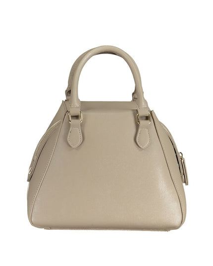 Mario Valentino Beige Polyurethane Women Handbag