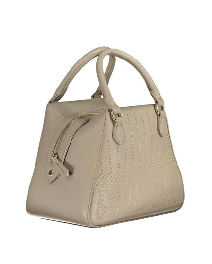 Mario Valentino Beige Polyurethane Women Handbag