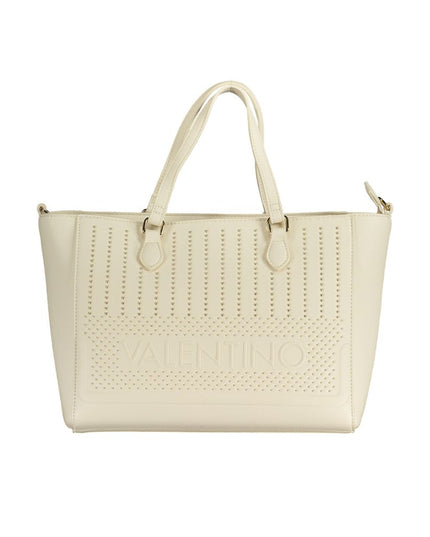 Mario Valentino White Polyurethane Women Handbag
