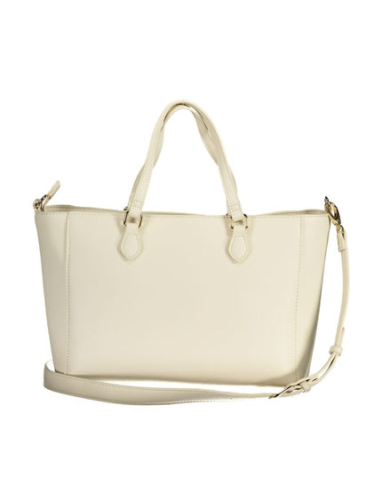 Mario Valentino White Polyurethane Women Handbag