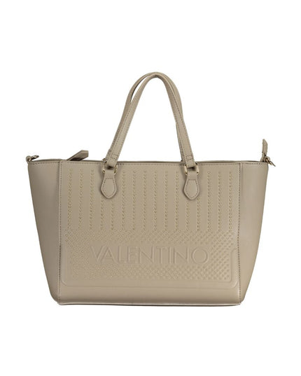Mario Valentino Beige Polyurethane Women Handbag