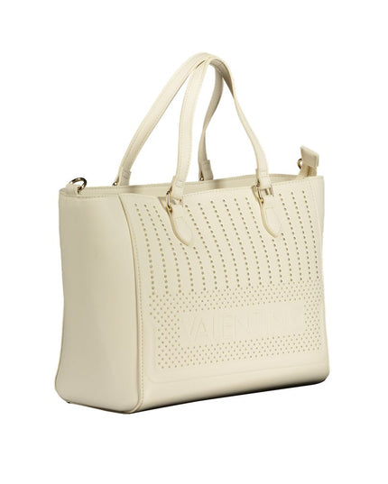 Mario Valentino White Polyurethane Women Handbag