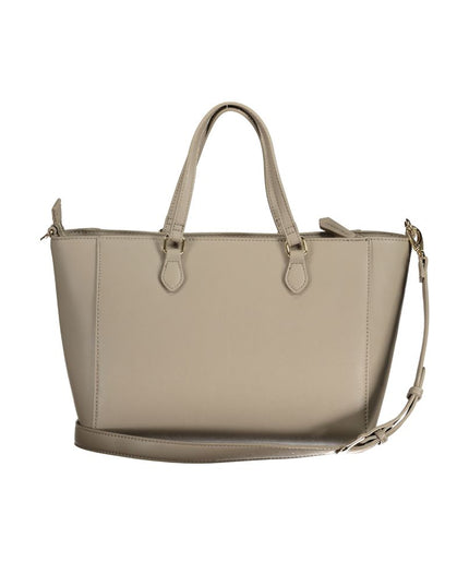 Mario Valentino Beige Polyurethane Women Handbag