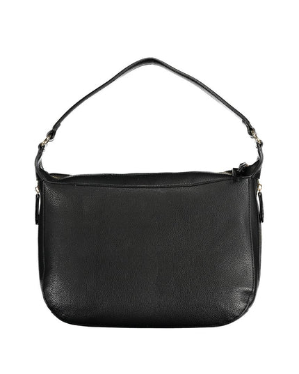 Mario Valentino Nero Poliuretano Women Shoulder Bag