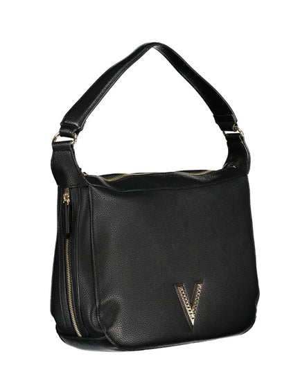 Mario Valentino Nero Poliuretano Women Shoulder Bag