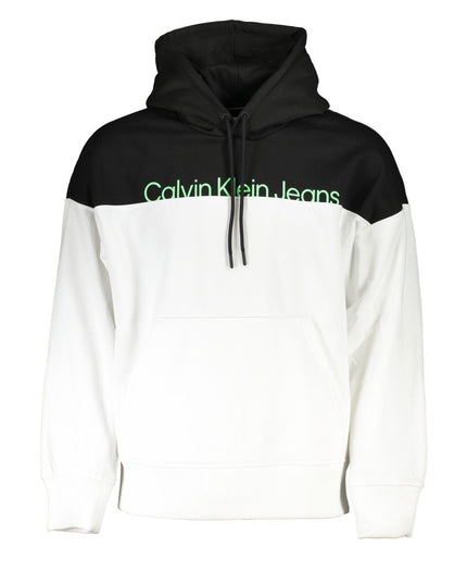 Calvin Klein White Polyester Men Sweater