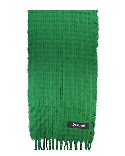 Desigual Verde Poliammide Women Scarf