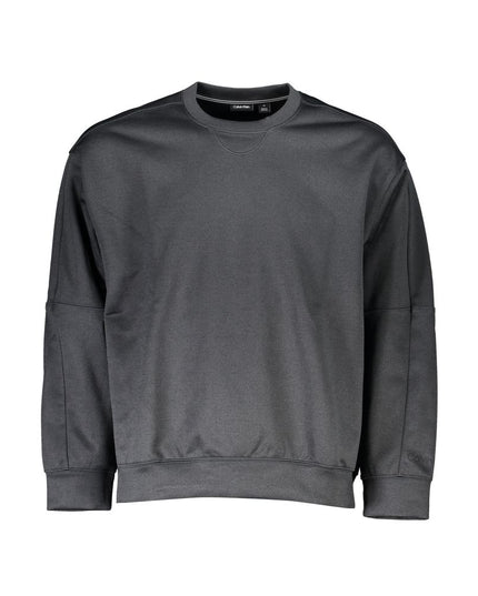 Calvin Klein Black Polyester Men Sweater