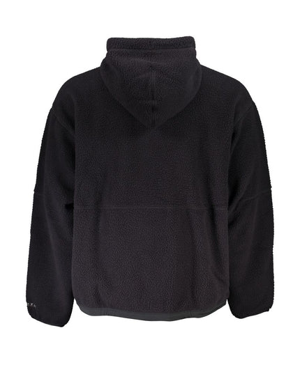 Calvin Klein Black Polyester Men Sweater with Hood