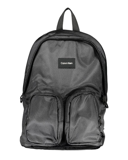 Calvin Klein Black Polyester Backpack