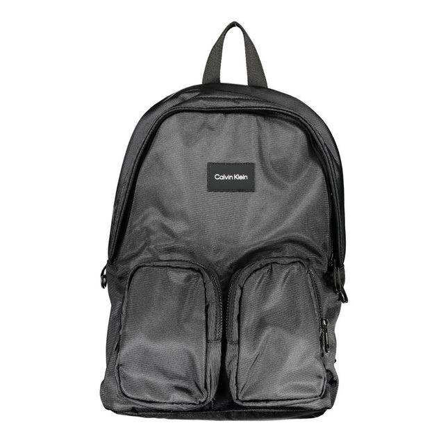 Calvin Klein Black Polyester Backpack