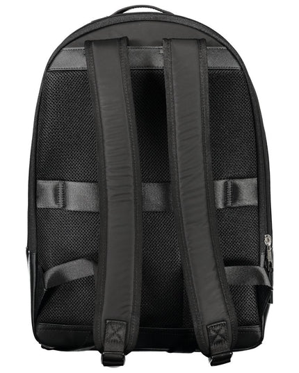 Tommy Hilfiger Black Polyester Backpack