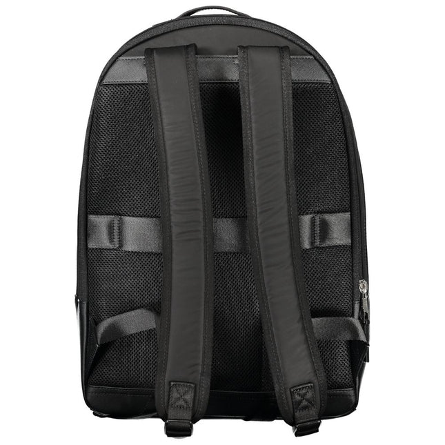 Tommy Hilfiger Black Polyester Backpack