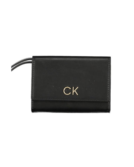Calvin Klein Nero Polyester Woman Wallet