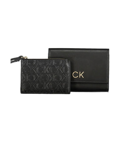 Calvin Klein Nero Polyester Woman Wallet