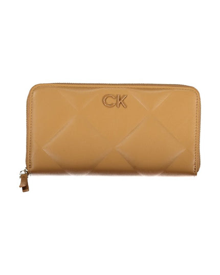 Calvin Klein Marrone Polyurethane Women Wallet