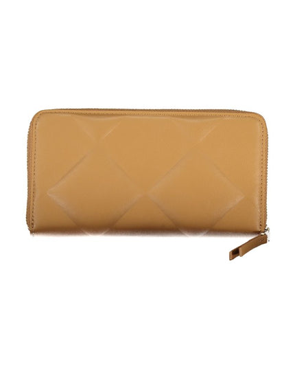 Calvin Klein Marrone Polyurethane Women Wallet