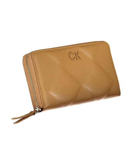 Calvin Klein Marrone Polyurethane Women Wallet